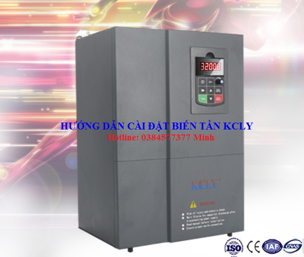 Hướng dẫn cài đặt biến tần KCLY